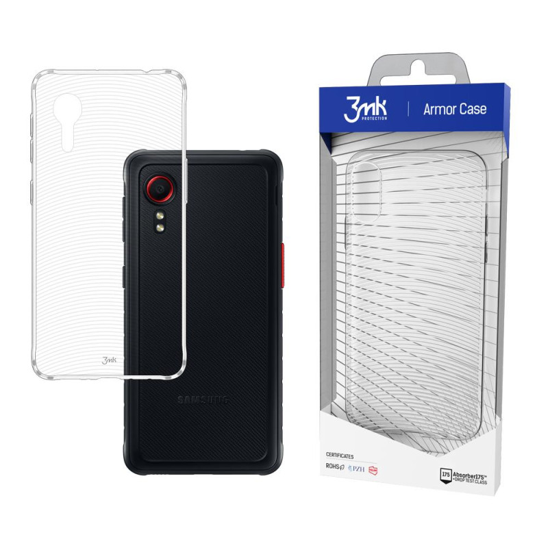 3mk Armor Case, skirtas Samsung Galaxy Xcover 5 - skaidrus