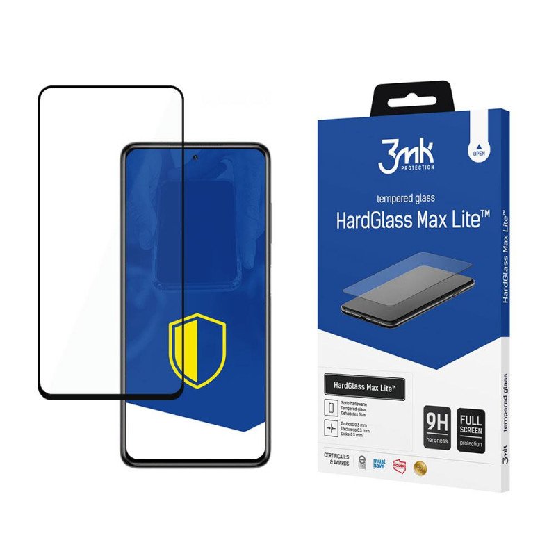 9H 3mk HardGlass Max Lite™ stiklas ant Xiaomi Poco X3 Pro 9H 3mk HardGlass Max Lite™ stiklas ant Xiaomi Poco X3 Pro