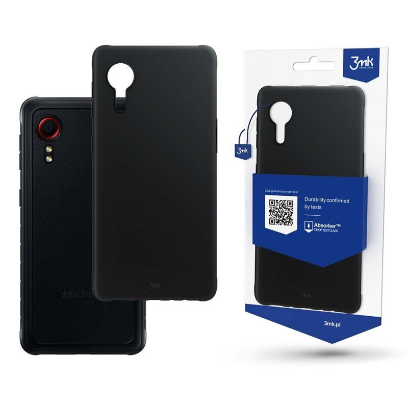 3mk matinis dėklas, skirtas Samsung Galaxy Xcover 5 – juodas 3mk matinis dėklas, skirtas Samsung Galaxy Xcover 5 – juodas