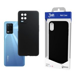 3mk matinis dėklas, skirtas Realme 8 5G – juodas
