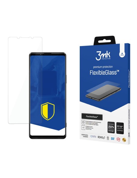 3mk FlexibleGlass™ hibridinis stiklas, skirtas Sony Xperia 1 III 5G 3mk FlexibleGlass™ hibridinis stiklas, skirtas Sony Xperia 1 III 5G