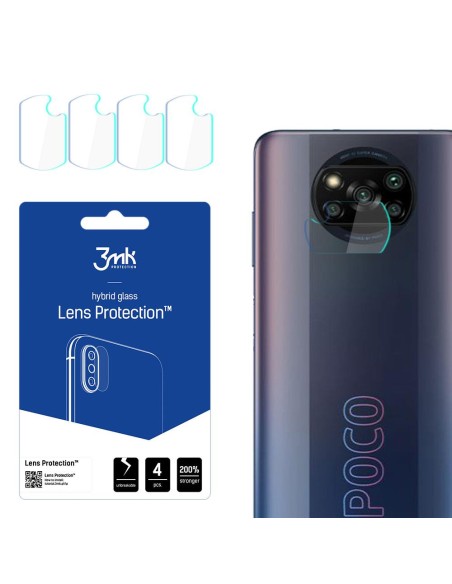 3mk Lens Protection™ hibridinis fotoaparato stiklas, skirtas Xiaomi Poco X3 Pro 3mk Lens Protection™ hibridinis fotoaparato stiklas, skirtas Xiaomi Poco X3 Pro