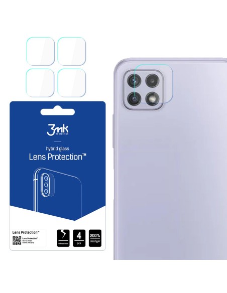 3mk Lens Protection™ hibridinis fotoaparato stiklas, skirtas Samsung Galaxy A22 4G 3mk Lens Protection™ hibridinis fotoaparato stiklas, skirtas Samsung Galaxy A22 4G
