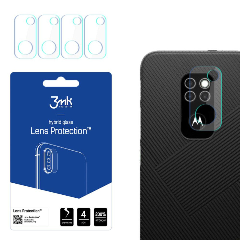 3mk Lens Protection™ hibridinis fotoaparato stiklas, skirtas Motorola Defy 2021
