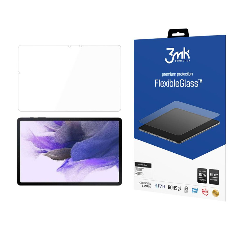 3mk FlexibleGlass™ hibridinis stiklas, skirtas Samsung Galaxy Tab S7 FE 3mk FlexibleGlass™ hibridinis stiklas, skirtas Samsung Galaxy Tab S7 FE