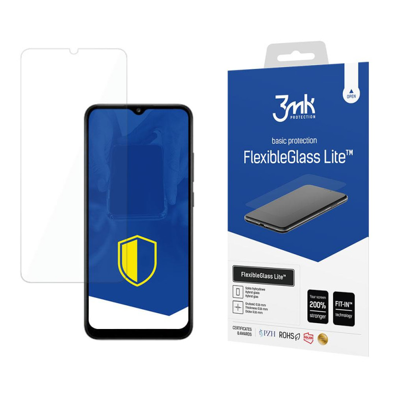 3mk FlexibleGlass Lite™ hibridinis stiklas, skirtas Samsung Galaxy A03s 4G