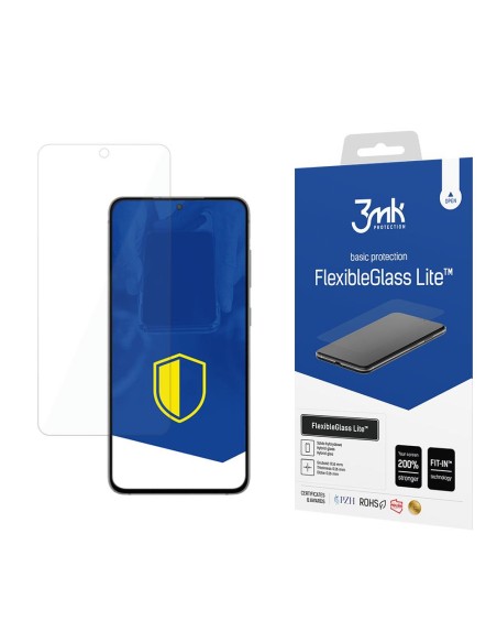 3mk FlexibleGlass Lite™ hibridinis stiklas, skirtas Samsung Galaxy S21 FE 5G 3mk FlexibleGlass Lite™ hibridinis stiklas, skirtas Samsung Galaxy S21 FE 5G