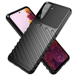 Thunder Case lankstus šarvuotas dėklas Samsung Galaxy S22+ (S22 Plus) juodas