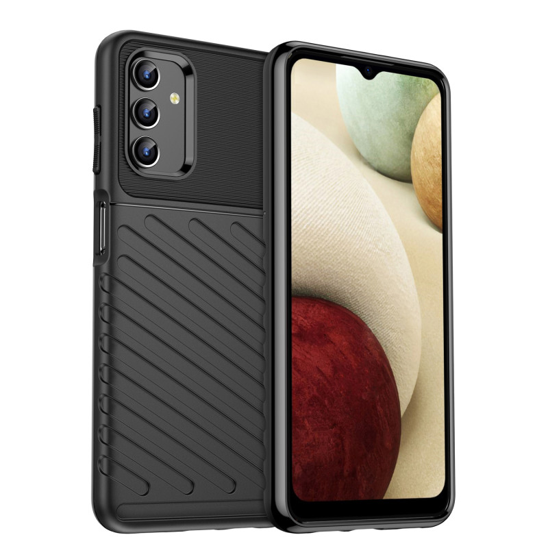 Thunder Case lankstus šarvuotas dėklas Samsung Galaxy A13 5G juodas Thunder Case lankstus šarvuotas dėklas Samsung Galaxy A13 5G juodas