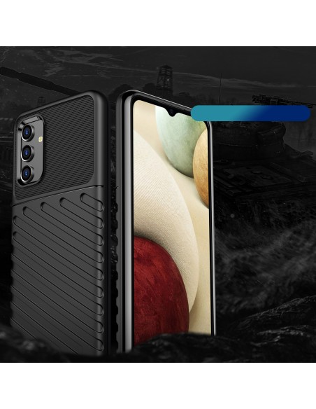 Thunder Case lankstus šarvuotas dėklas Samsung Galaxy A13 5G juodas Thunder Case lankstus šarvuotas dėklas Samsung Galaxy A13 5G juodas