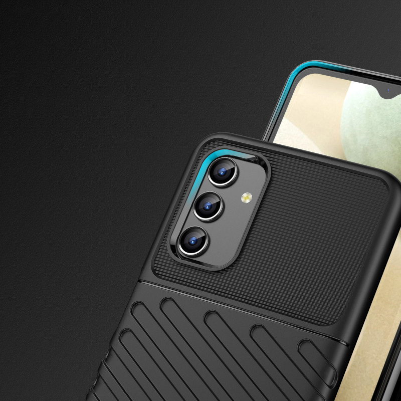 Thunder Case lankstus šarvuotas dėklas Samsung Galaxy A13 5G juodas