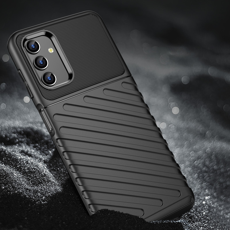 Thunder Case lankstus šarvuotas dėklas Samsung Galaxy A13 5G juodas