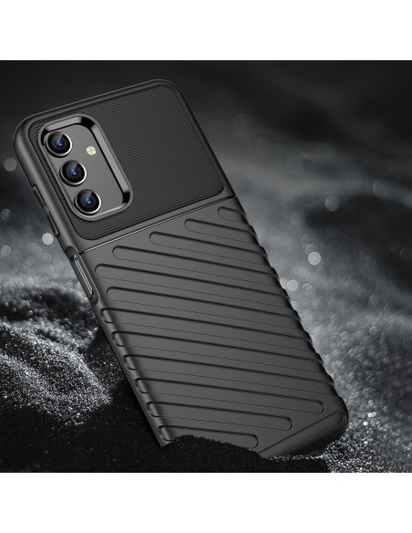 Thunder Case lankstus šarvuotas dėklas Samsung Galaxy A13 5G juodas Thunder Case lankstus šarvuotas dėklas Samsung Galaxy A13 5G juodas