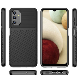 Thunder Case lankstus šarvuotas dėklas Samsung Galaxy A13 5G juodas