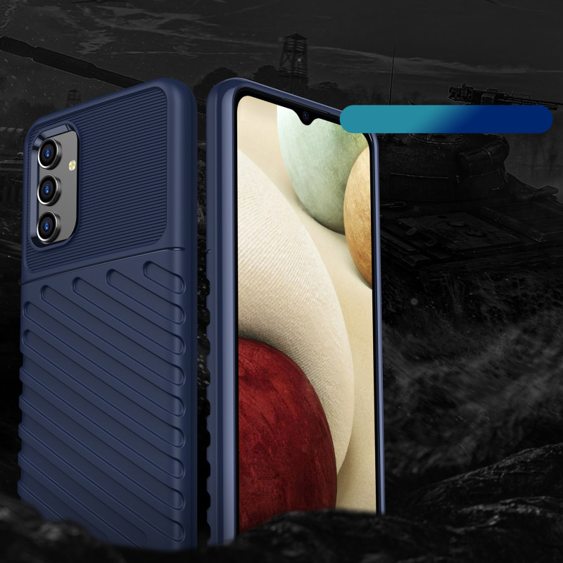 Thunder Case lankstus šarvuotas dėklas, skirtas Samsung Galaxy A13 5G mėlynas