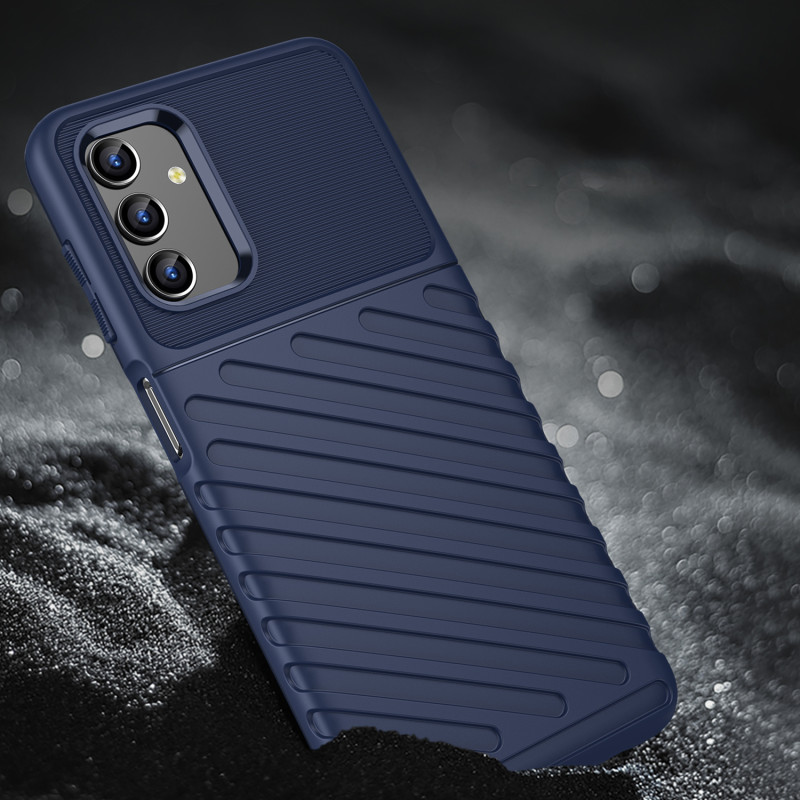 Thunder Case lankstus šarvuotas dėklas, skirtas Samsung Galaxy A13 5G mėlynas