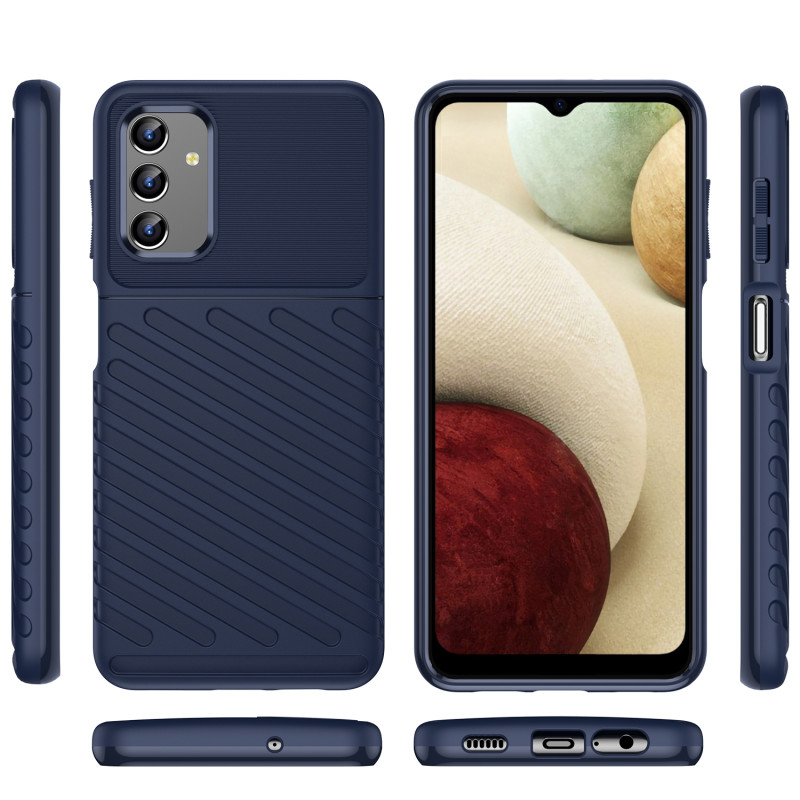 Thunder Case lankstus šarvuotas dėklas, skirtas Samsung Galaxy A13 5G mėlynas