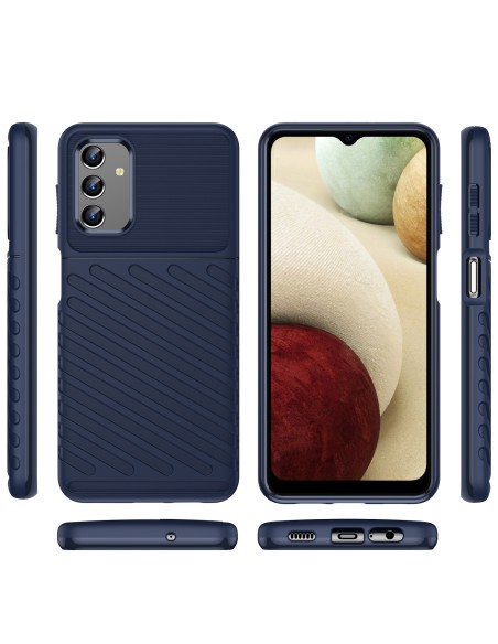 Thunder Case lankstus šarvuotas dėklas, skirtas Samsung Galaxy A13 5G mėlynas