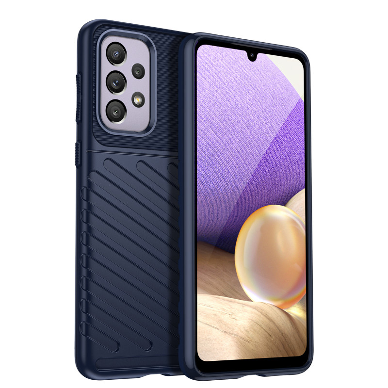 Thunder Case lankstus šarvuotas dėklas, skirtas Samsung Galaxy A33 5G mėlynas Thunder Case lankstus šarvuotas dėklas, skirtas Samsung Galaxy A33 5G mėlynas