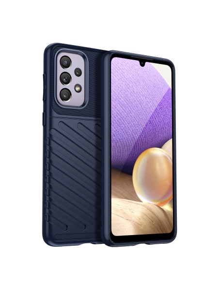 Thunder Case lankstus šarvuotas dėklas, skirtas Samsung Galaxy A33 5G mėlynas
