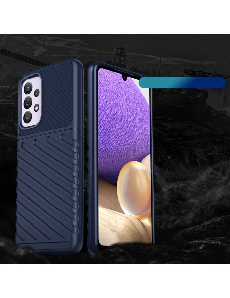 Thunder Case lankstus šarvuotas dėklas, skirtas Samsung Galaxy A33 5G mėlynas