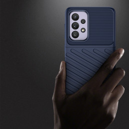 Thunder Case lankstus šarvuotas dėklas, skirtas Samsung Galaxy A33 5G mėlynas