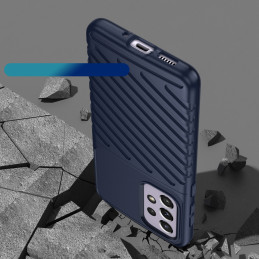 Thunder Case lankstus šarvuotas dėklas, skirtas Samsung Galaxy A33 5G mėlynas