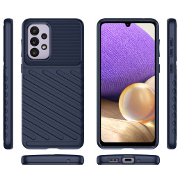 Thunder Case lankstus šarvuotas dėklas, skirtas Samsung Galaxy A33 5G mėlynas