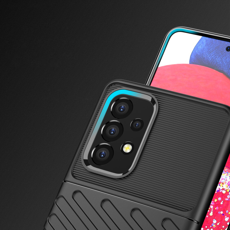 Thunder Case lankstus šarvuotas dėklas Samsung Galaxy A53 5G juodas
