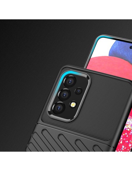 Thunder Case lankstus šarvuotas dėklas Samsung Galaxy A53 5G juodas Thunder Case lankstus šarvuotas dėklas Samsung Galaxy A53 5G juodas