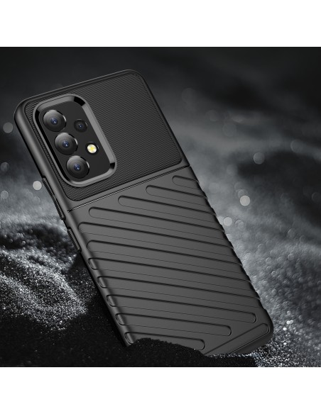 Thunder Case lankstus šarvuotas dėklas Samsung Galaxy A53 5G juodas Thunder Case lankstus šarvuotas dėklas Samsung Galaxy A53 5G juodas