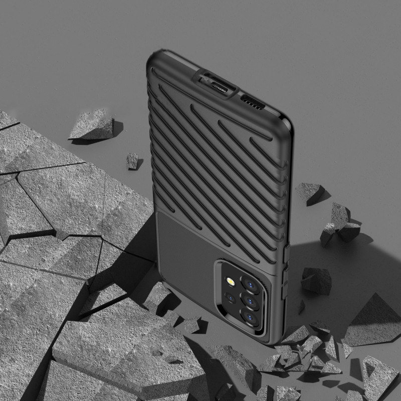 Thunder Case lankstus šarvuotas dėklas Samsung Galaxy A53 5G juodas
