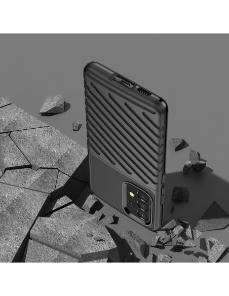 Thunder Case lankstus šarvuotas dėklas Samsung Galaxy A53 5G juodas Thunder Case lankstus šarvuotas dėklas Samsung Galaxy A53 5G juodas