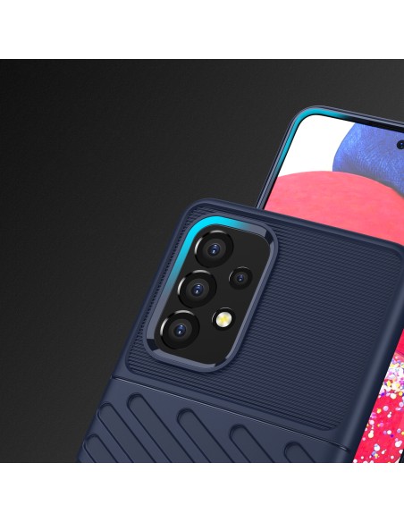 Thunder Case lankstus šarvuotas dėklas, skirtas Samsung Galaxy A53 5G mėlynas