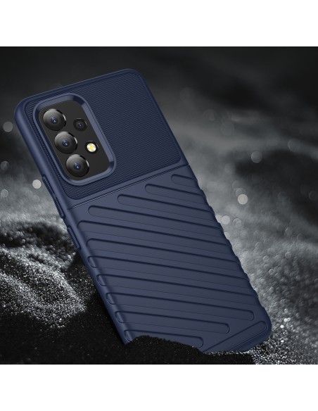 Thunder Case lankstus šarvuotas dėklas, skirtas Samsung Galaxy A53 5G mėlynas