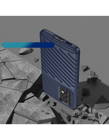 Thunder Case lankstus šarvuotas dėklas, skirtas Samsung Galaxy A53 5G mėlynas