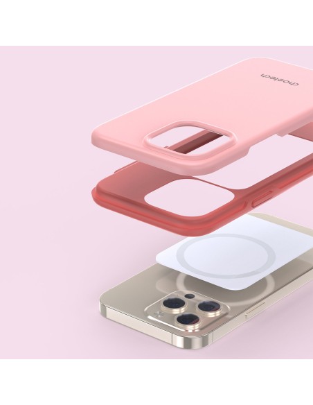 Dėklas iPhone 13 Pro MFM Anti-drop dėklas, rožinis Dėklas iPhone 13 Pro MFM Anti-drop dėklas, rožinis