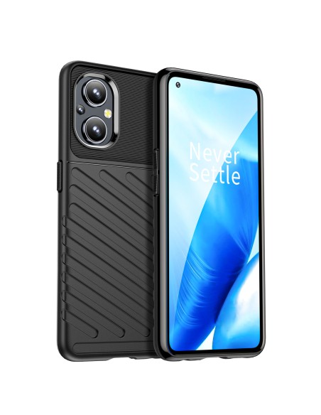 Thunder Case lankstus šarvuotas dėklo dangtelis, skirtas OnePlus Nord N20 5G juodas