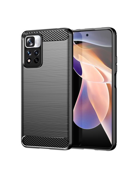 Carbon Case lankstus dangtelis, skirtas Xiaomi Redmi Note 11 Pro+ 5G (Kinija) / 11 Pro 5G (Kinija) / Mi11i HyperCharge /... Carbon Case lankstus dangtelis, skirtas Xiaomi Redmi Note 11 Pro+ 5G (Kinija) / 11 Pro 5G (Kinija) / Mi11i HyperCharge /...