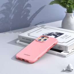Dėklas iPhone 13 Pro MFM Anti-drop dėklas, rožinis