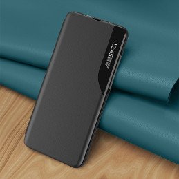 Eco Leather View Case elegantiškas dėklas su atvartu ir stovo funkcija, skirtas Xiaomi Redmi Note 11 Pro+ 5G (Kinija) / ...