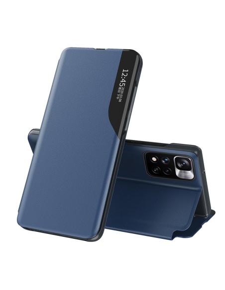 Eco Leather View Case elegantiškas dėklas su atverčiamu dangteliu ir stovo funkcija, skirta Xiaomi Redmi Note 11T 5G / R... Eco Leather View Case elegantiškas dėklas su atverčiamu dangteliu ir stovo funkcija, skirta Xiaomi Redmi Note 11T 5G / R...