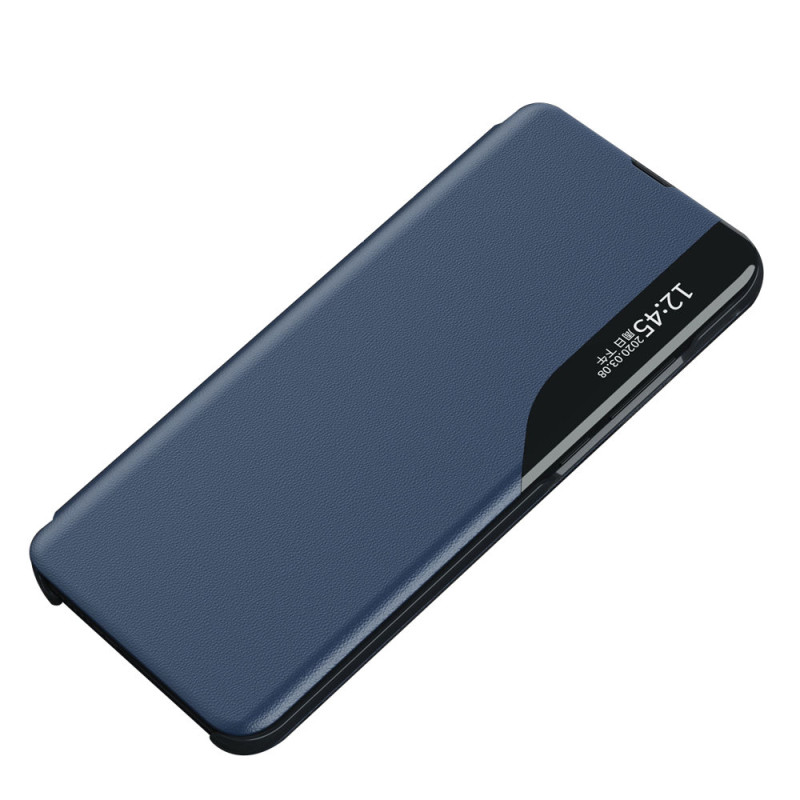 Eco Leather View Case elegantiškas dėklas su atverčiamu dangteliu ir stovo funkcija, skirta Xiaomi Redmi Note 11T 5G / R...