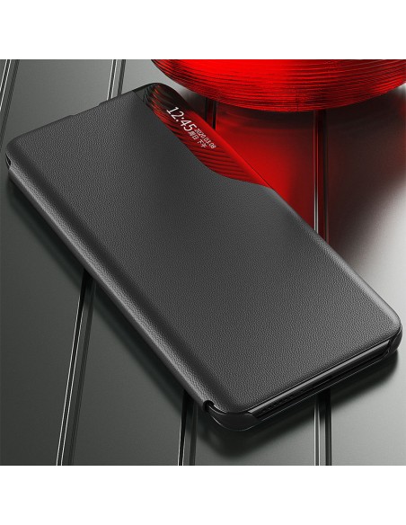 Eco Leather View Case elegantiškas dėklas su atverčiamu dangteliu ir stovo funkcija, skirta Xiaomi Redmi Note 11T 5G / R... Eco Leather View Case elegantiškas dėklas su atverčiamu dangteliu ir stovo funkcija, skirta Xiaomi Redmi Note 11T 5G / R...
