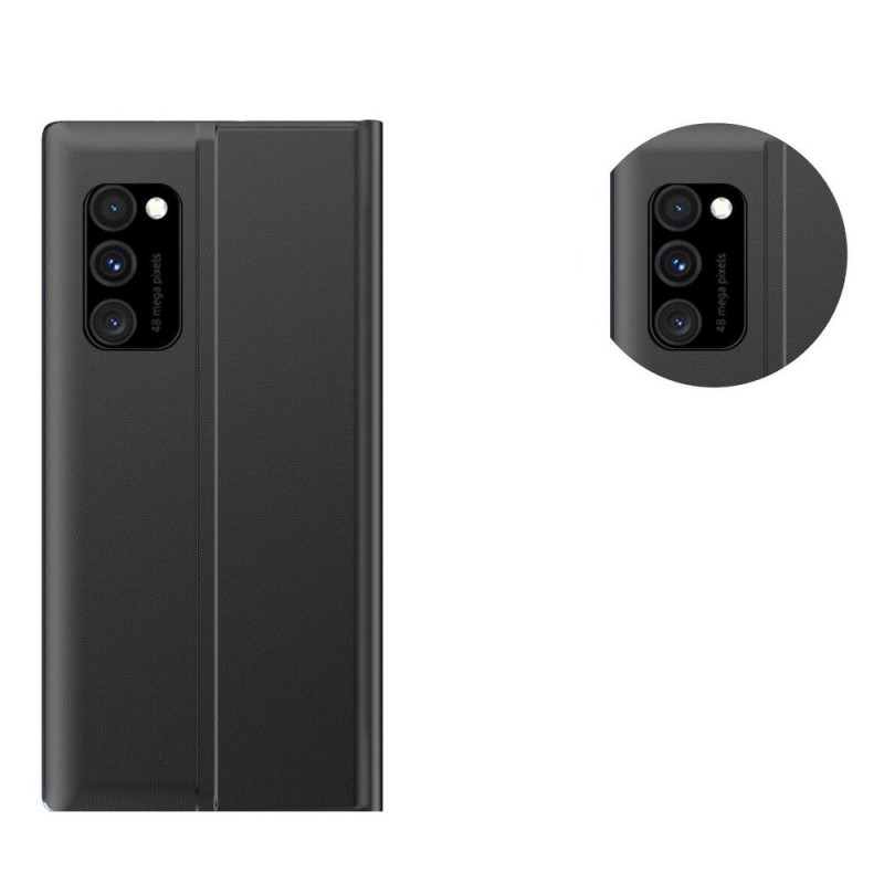 Naujas Sleep Case Cover Flip Case su stovo funkcija Xiaomi Redmi Note 11T 5G / Redmi Note 11S 5G / Poco M4 Pro 5G Black