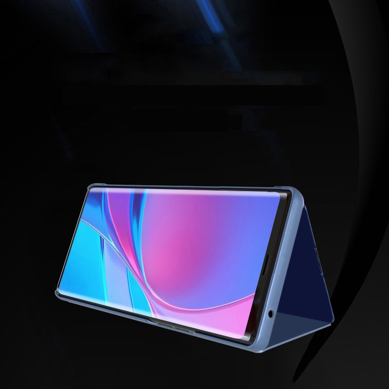 Clear View Case atverčiamas dėklas, skirtas Samsung Galaxy A03s (166.5) rožinis