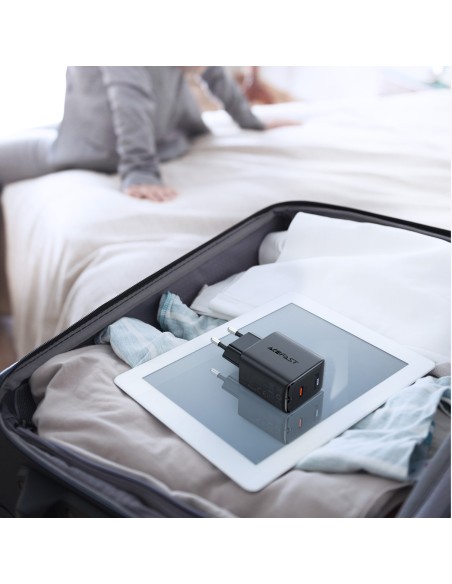 Acefast greitas USB Type C 20W Power Delivery sieninis įkroviklis baltas (A1 EU balta) Acefast greitas USB Type C 20W Power Delivery sieninis įkroviklis baltas (A1 EU balta)