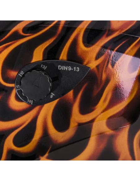 Automatinis automatiškai tamsėjantis suvirinimo šalmas su šlifavimo funkcija FIRESTARTER 500 Automatinis automatiškai tamsėjantis suvirinimo šalmas su šlifavimo funkcija FIRESTARTER 500