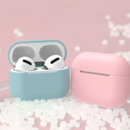 „AirPods Pro“ silikoninis minkštas ausinių dėklas, juodas dėklas (C dėklas)