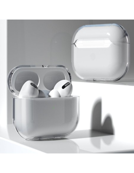 Dėklas AirPods Pro tvirtas, tvirtas, skaidrus dangtelis ausinėms (dėklas A) Dėklas AirPods Pro tvirtas, tvirtas, skaidrus dangtelis ausinėms (dėklas A)
